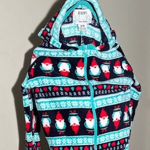 Winter gnome onesie pajamas